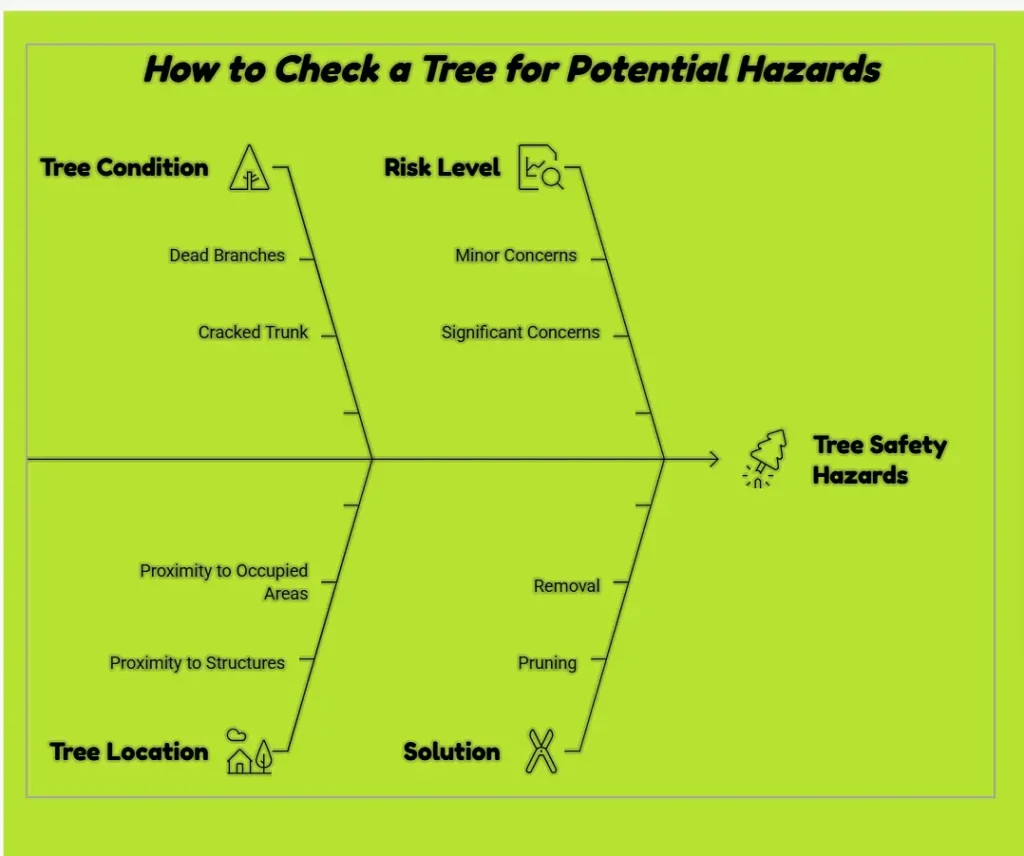 how to check a tree for potential hazards