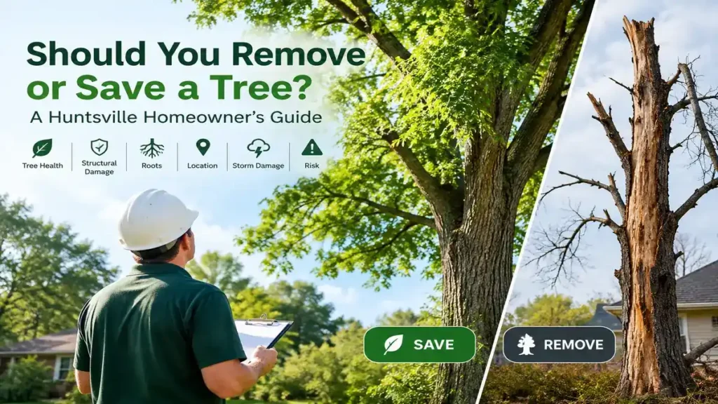 should you remove or save a tree